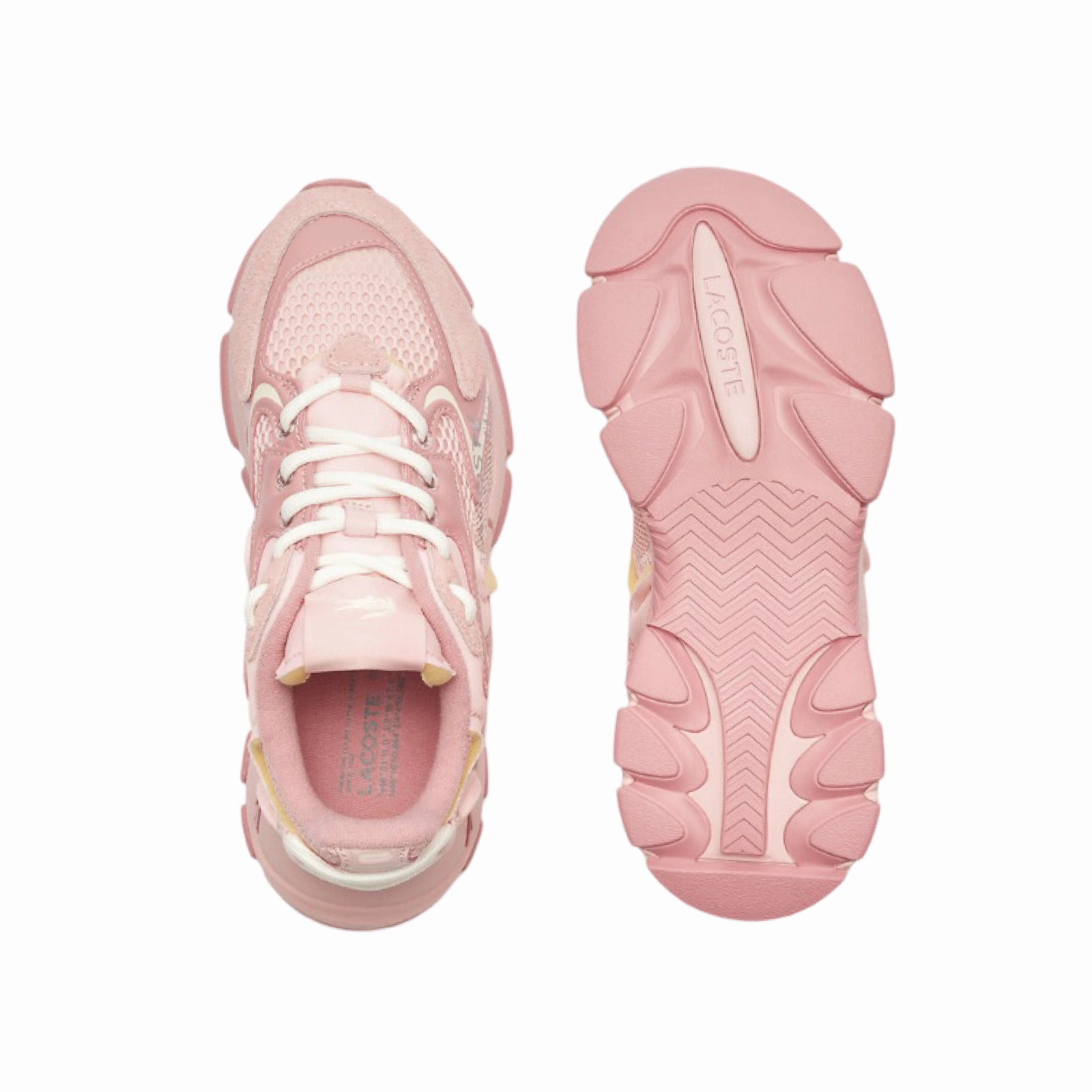 Lacoste Women's L003 NEO 124 Pink Off White Snowproof Outdoor Boots