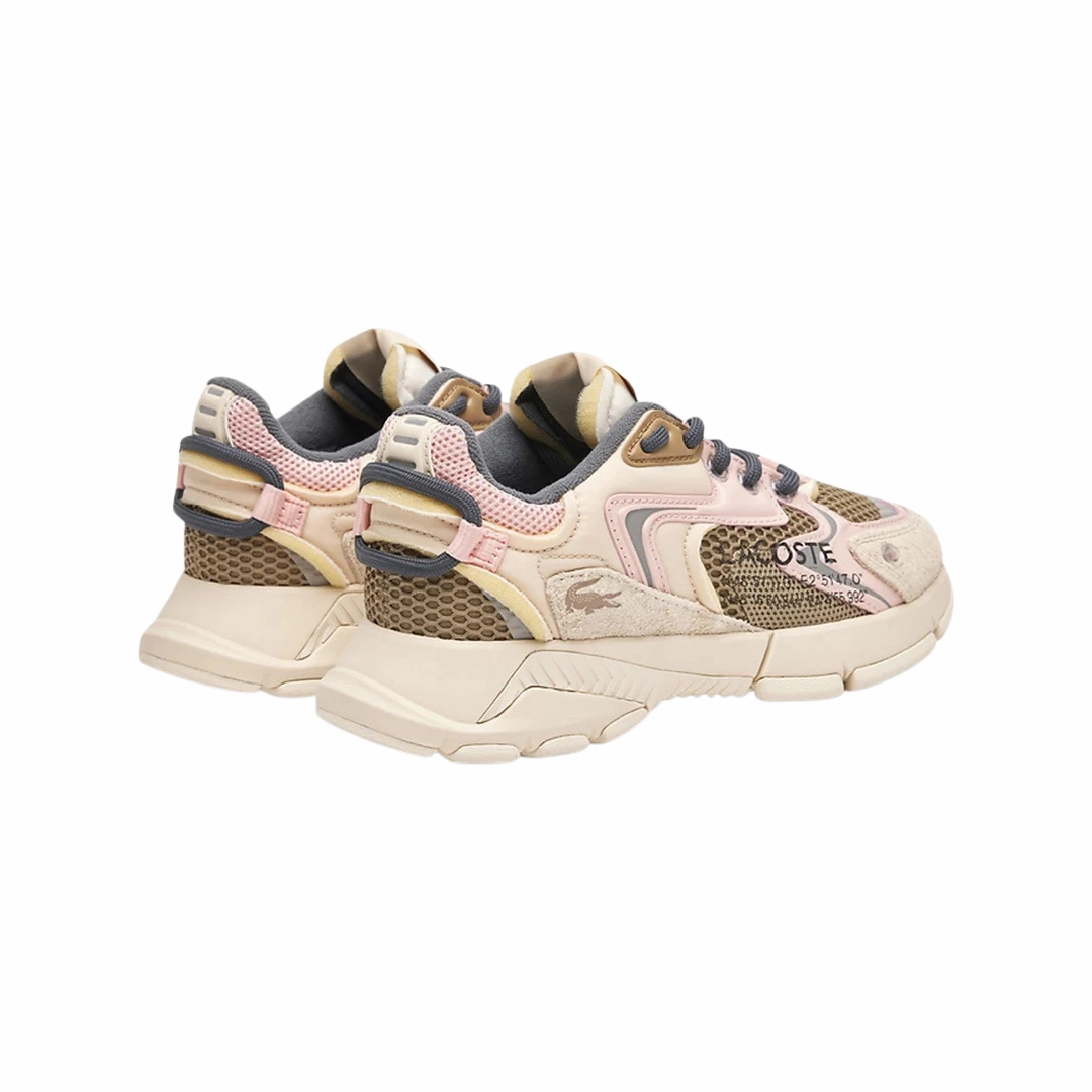 Lacoste Women's L003 NEO 223 Off White Light Pink Grey Snowproof Outdoor Boots