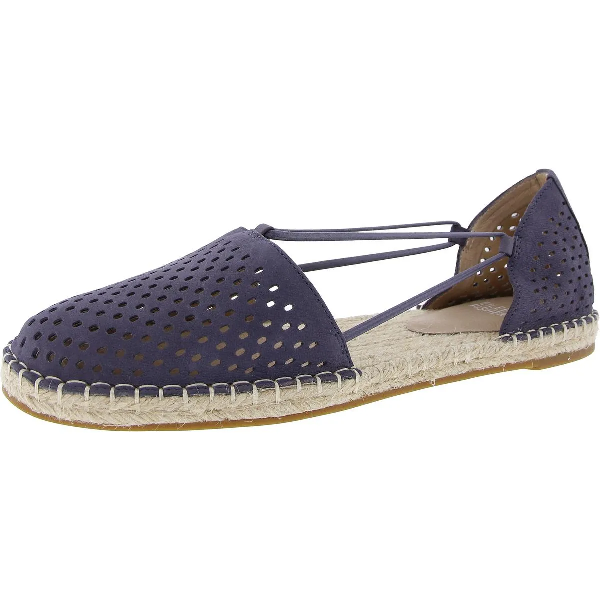 Lee 2 Womens Nubuck Perforated Espadrilles