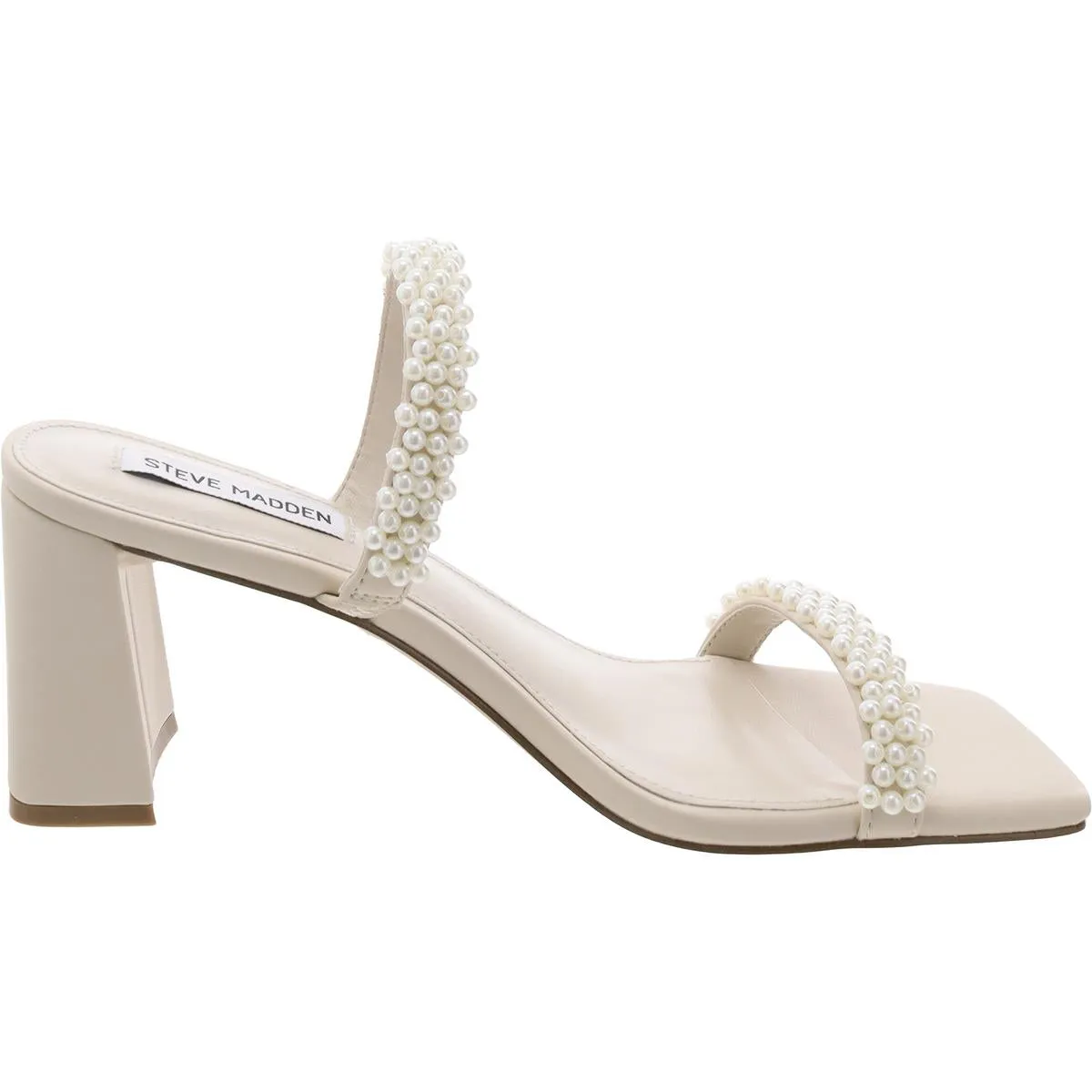 Lilah Womens Embellished Leather Slide