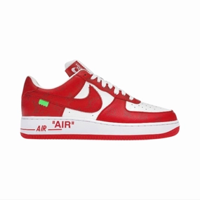 Louis Vuitton x Off White Air Force 1 Low Red White By Virgil Abloh Off-White footwear options