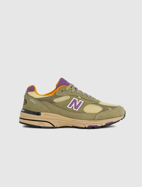 MADE IN USA 993 "OLIVE" new balance shoes for men and women