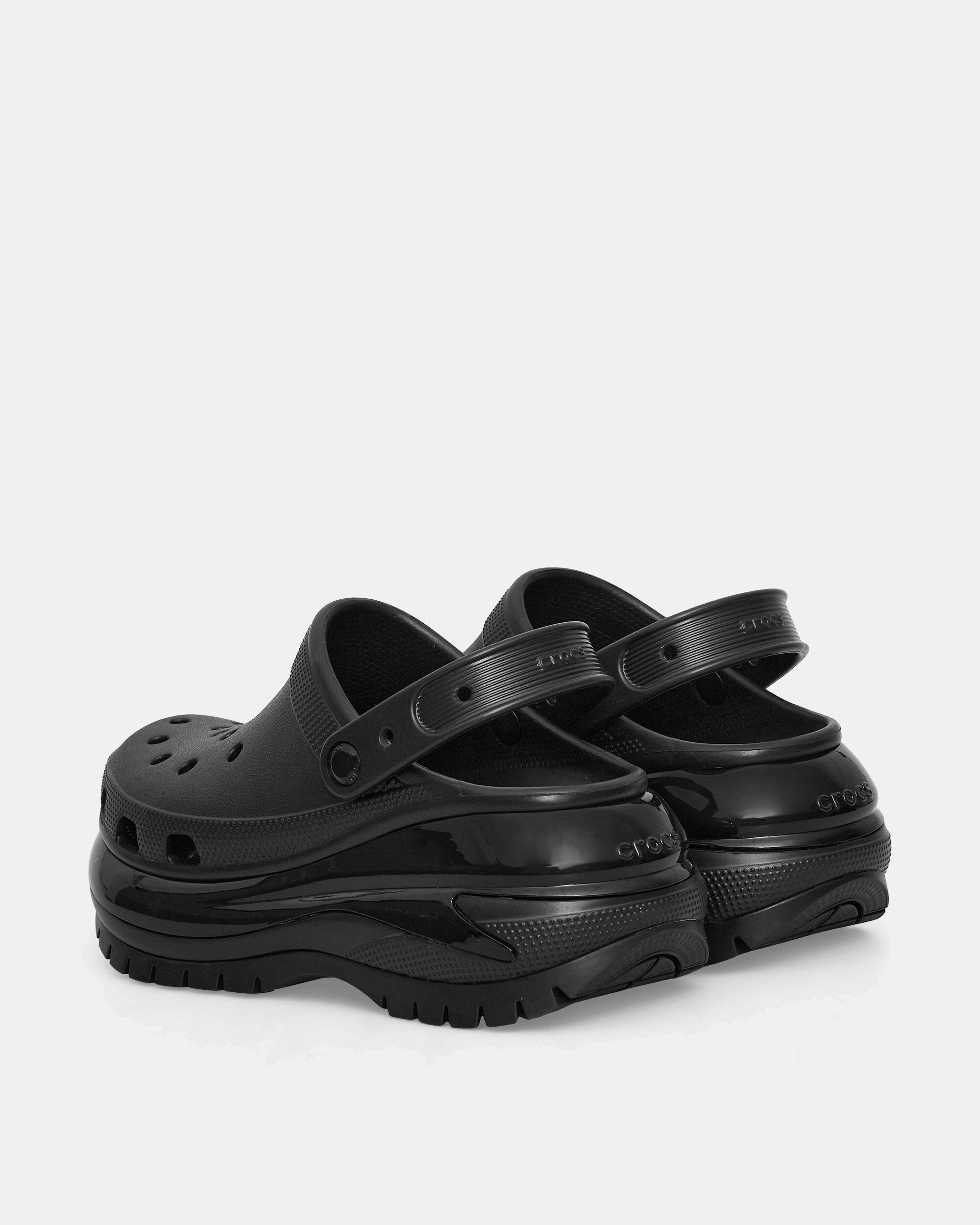Mega Crush Clogs Black Foam Comfort Clogs