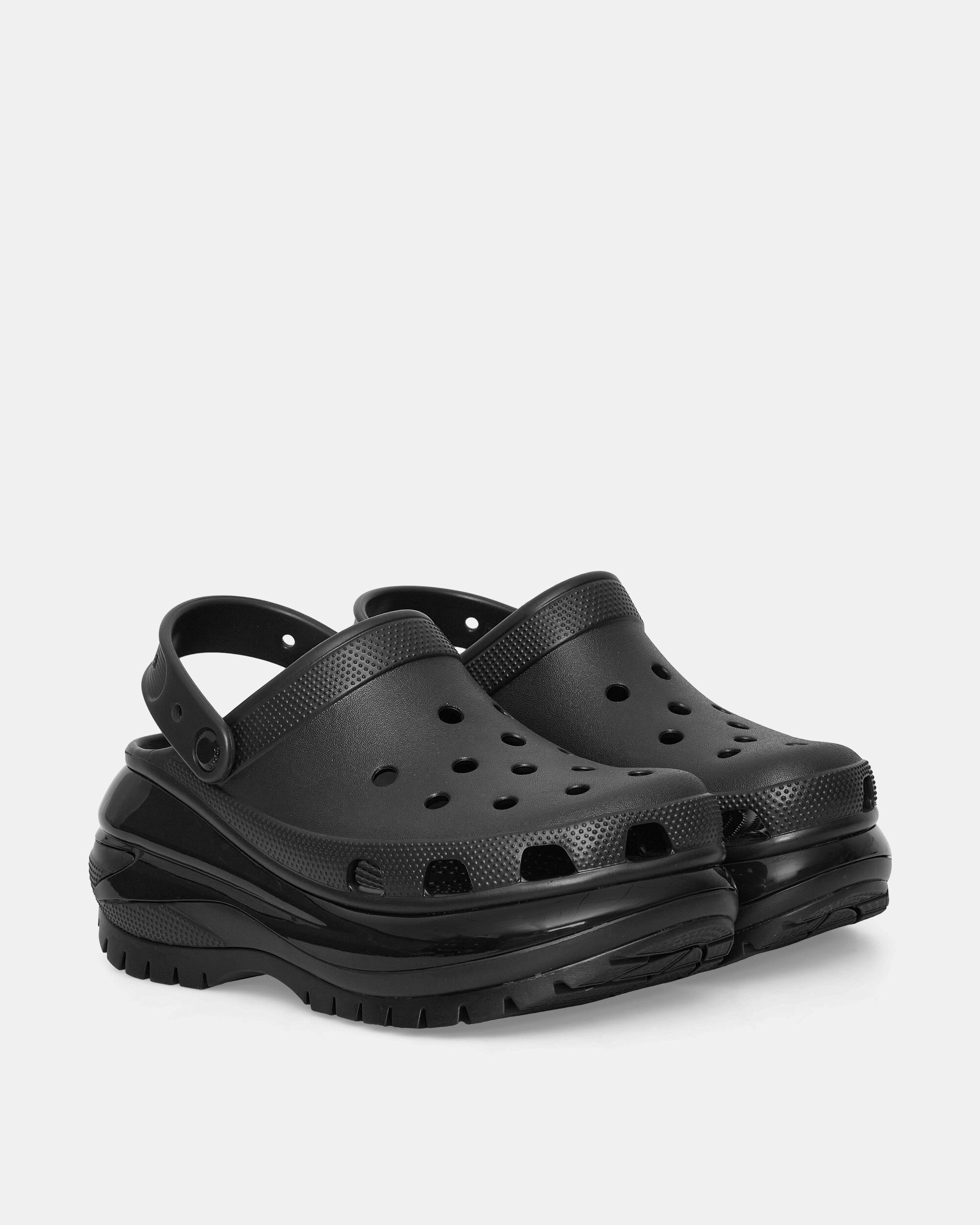 Mega Crush Clogs Black Foam Comfort Clogs