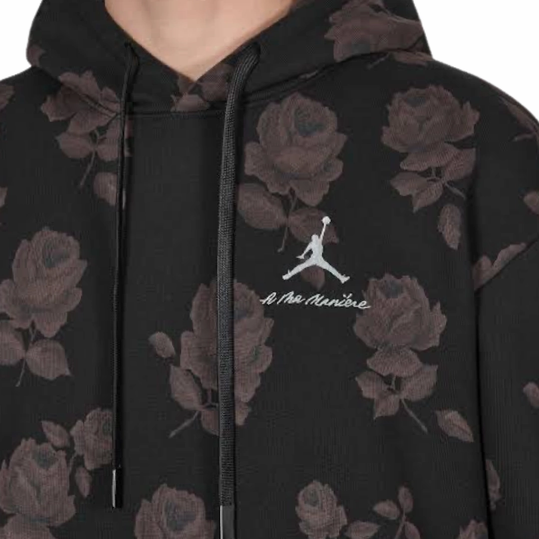 Men's Air Jordan A Ma Maniere Hoodie Black Ash Basketball Shoes
