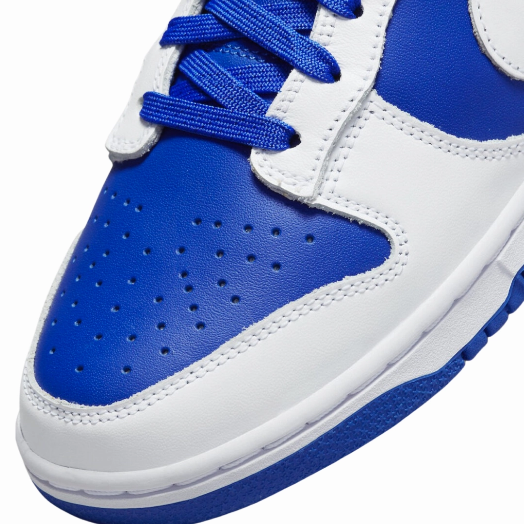 Men's Nike Dunk Low Racer Blue White Modern Sneakers