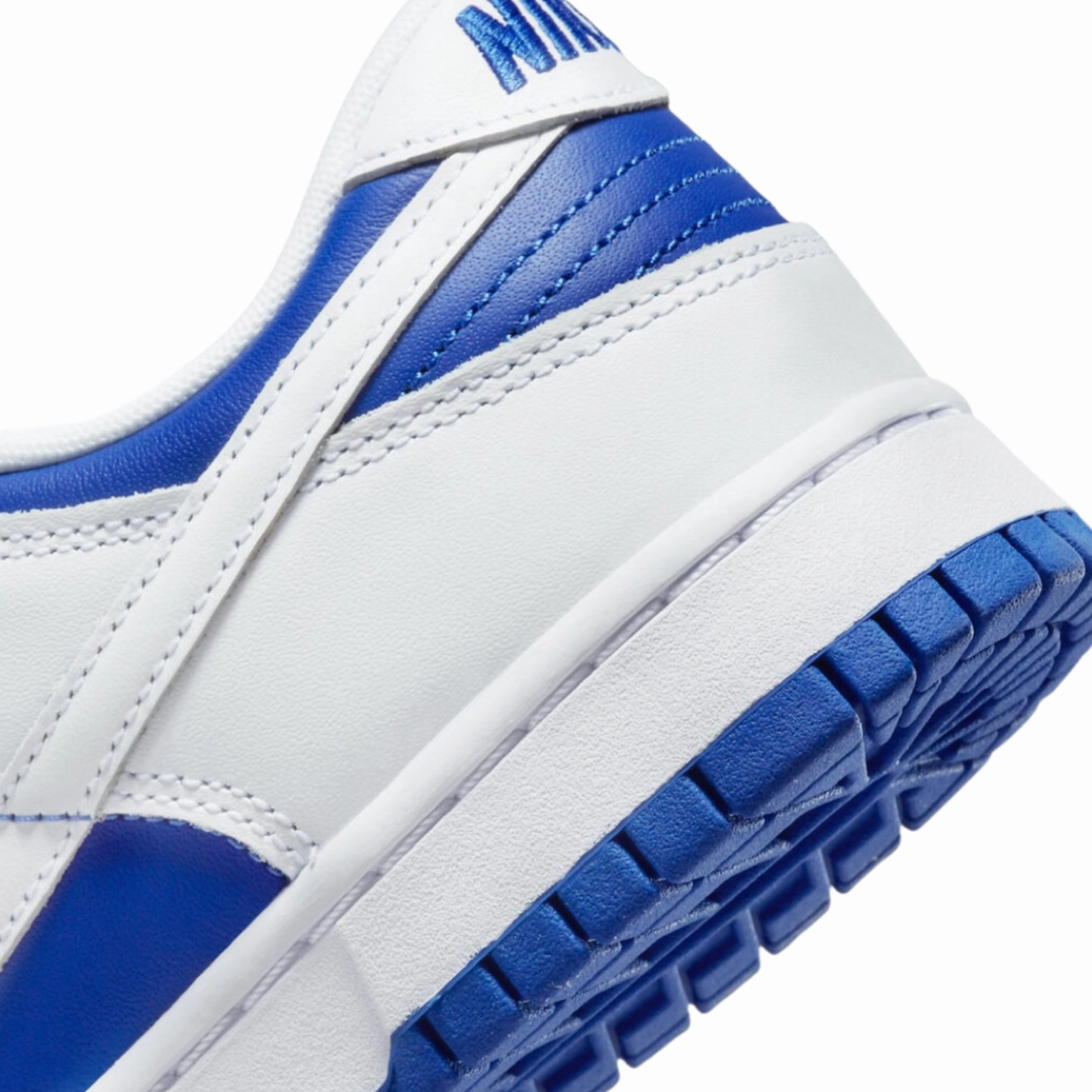 Men's Nike Dunk Low Racer Blue White Modern Sneakers