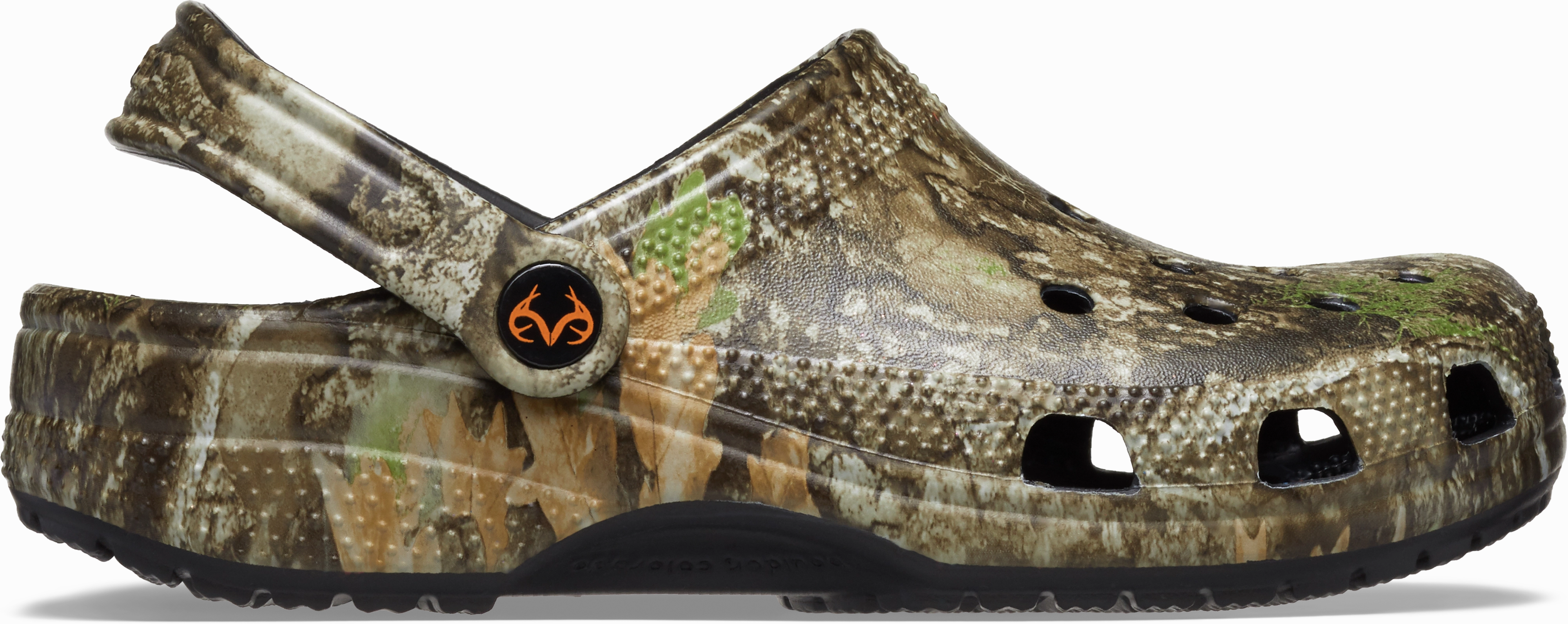 Men's Realtree APX Classic Clog Crocs slip-on shoes for casual use