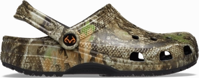 Men's Realtree APX Classic Clog Crocs slip-on shoes for casual use