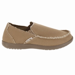 Men's Santa Cruz Crocs slip-on shoes for casual use