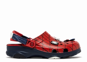 Men's Spider-Man All Terrain Clog Crocs slip-on shoes for casual use