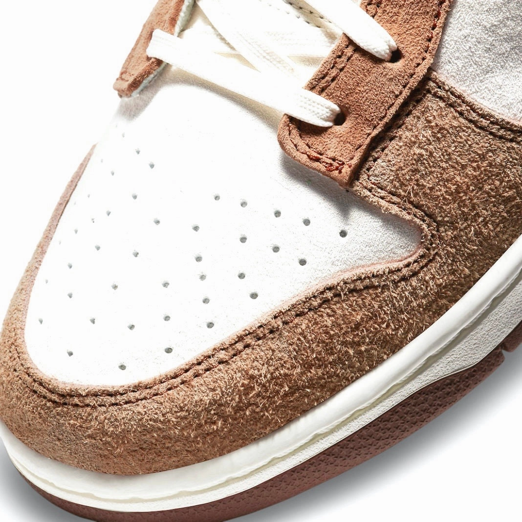 Mens Dunk Low Medium Curry Modern Sneakers