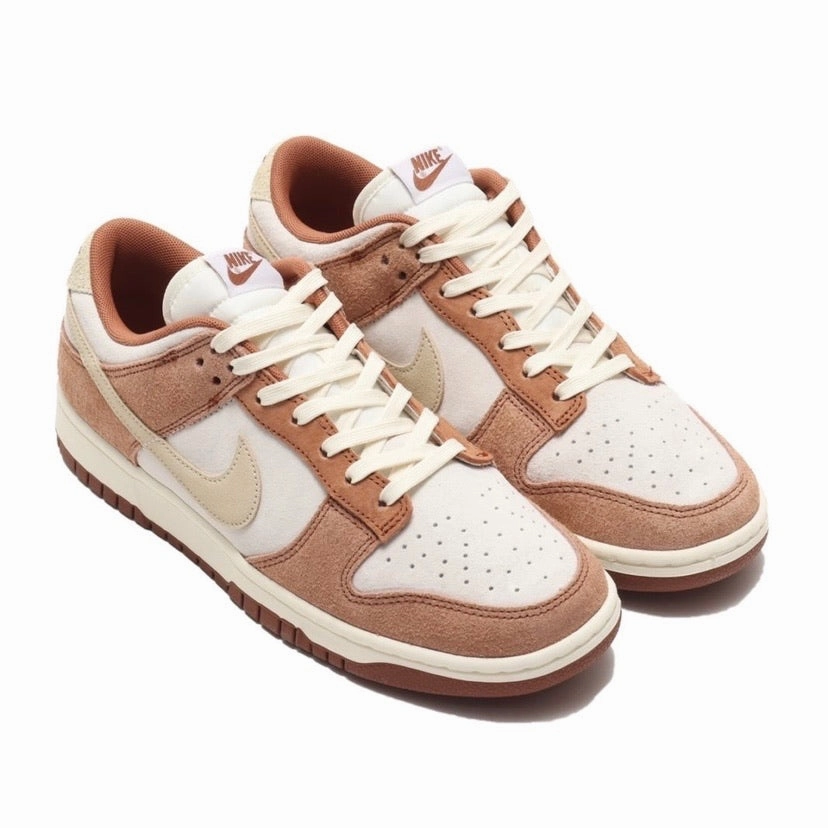 Mens Dunk Low Medium Curry Modern Sneakers