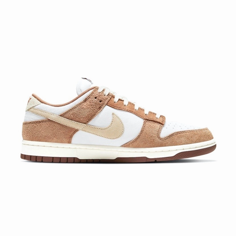 Mens Dunk Low Medium Curry Modern Sneakers