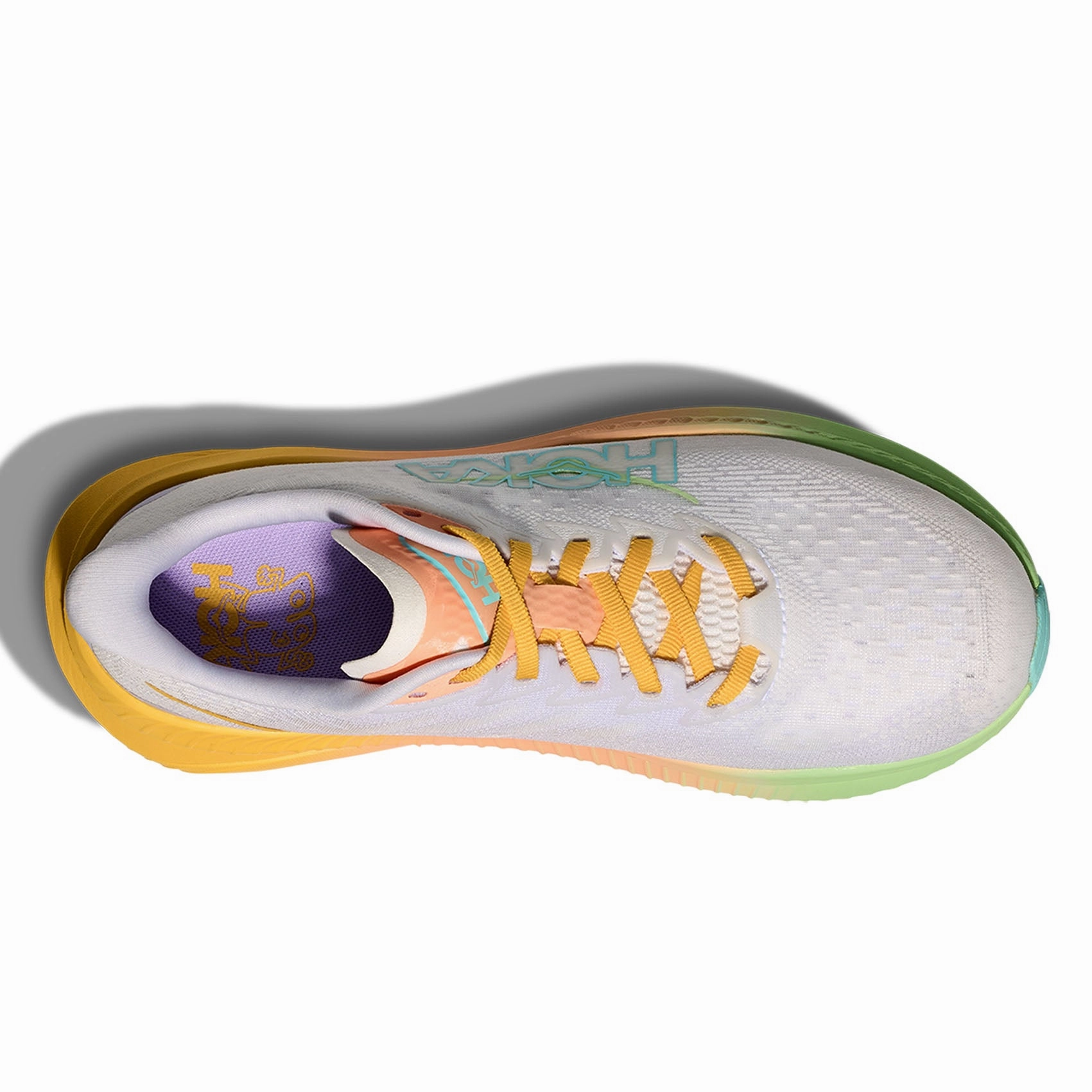 Mens HOKA Mach 6 Hoka athletic footwear shots