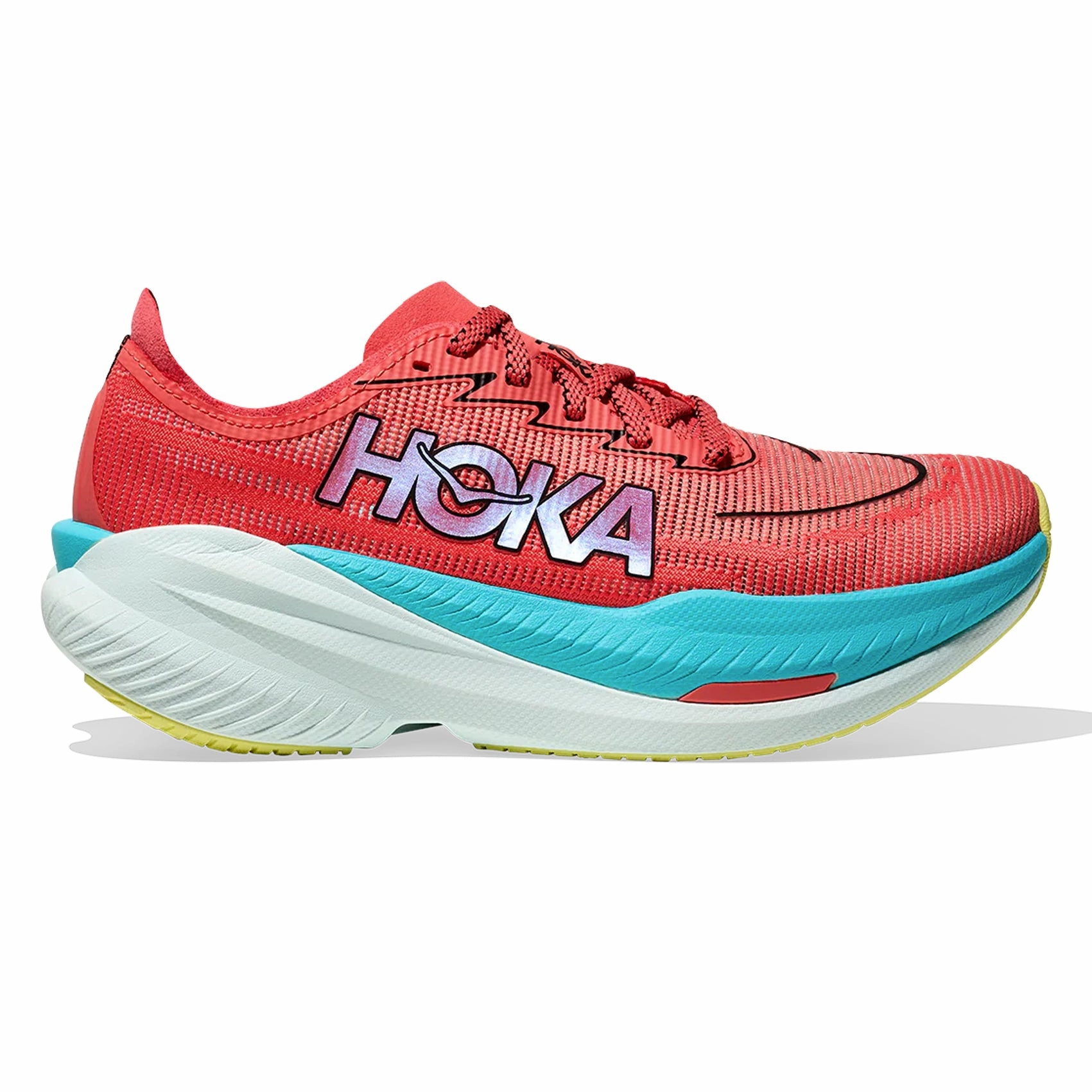 Mens HOKA Mach X 2 (Wide) Hoka cushioned athletic footwear