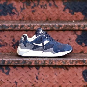 Mens Saucony Grid Shadow 2 (Navy/Cream) Saucony all-day comfort athletic sneakers