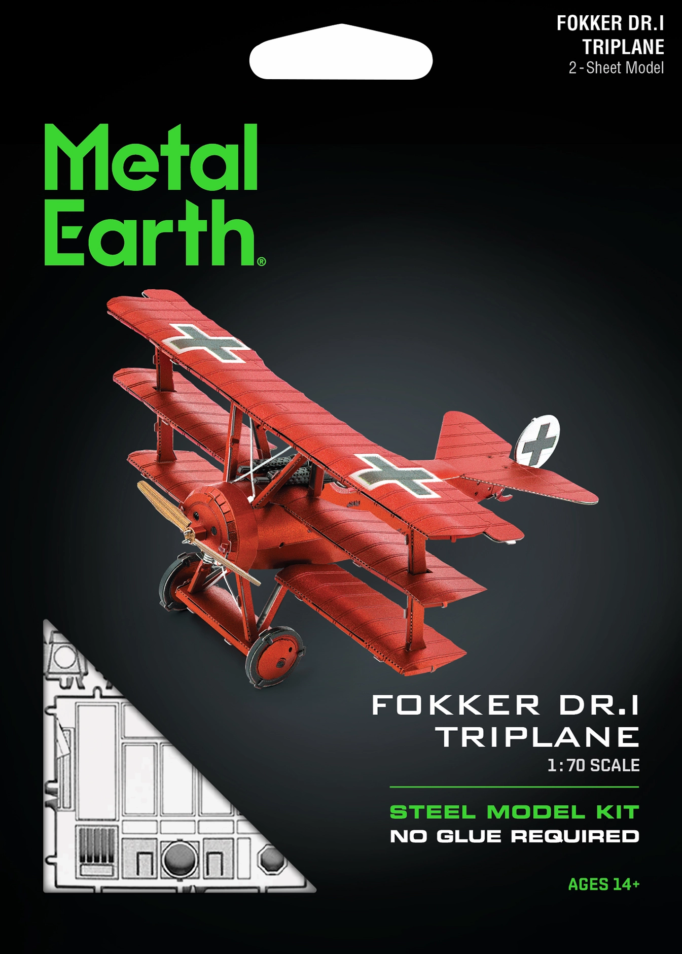 Metal Earth - Fokker DR.I Triplane