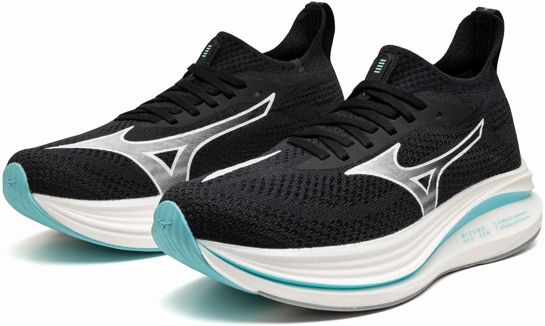 Mizuno Neo Zen Womens Running Shoes - Black Performance Sneakers