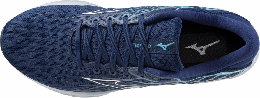 Mizuno Wave Inspire 20 Mens Running Shoes - Blue Performance Sneakers