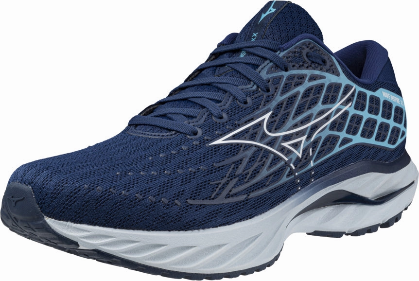 Mizuno Wave Inspire 20 Mens Running Shoes - Blue Performance Sneakers