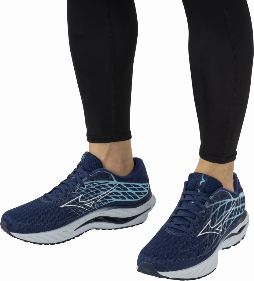 Mizuno Wave Inspire 20 Mens Running Shoes - Blue Performance Sneakers