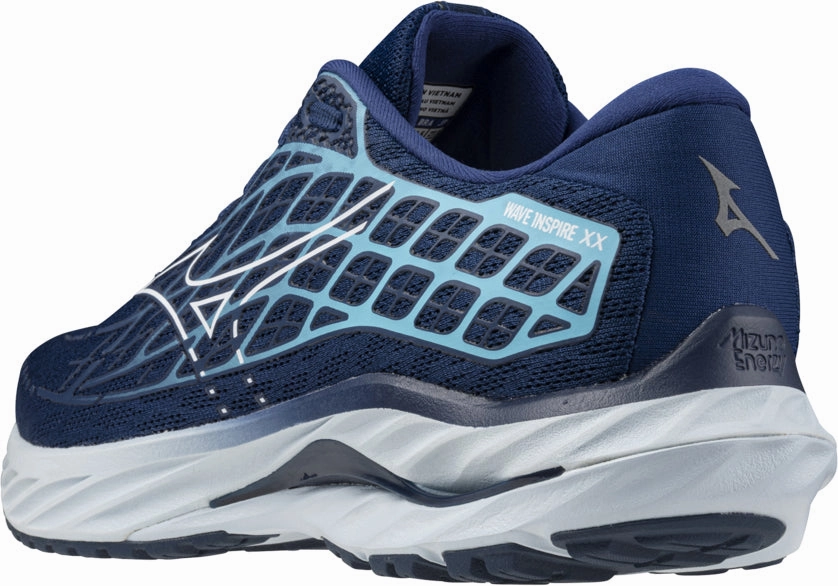 Mizuno Wave Inspire 20 Mens Running Shoes - Blue Performance Sneakers