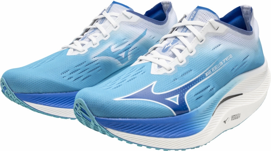 Mizuno Wave Rebellion Pro 2 Running Shoes - Blue Performance Sneakers