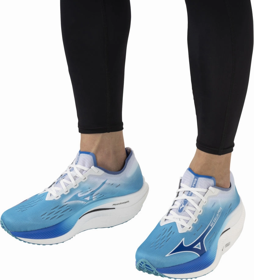 Mizuno Wave Rebellion Pro 2 Running Shoes - Blue Performance Sneakers