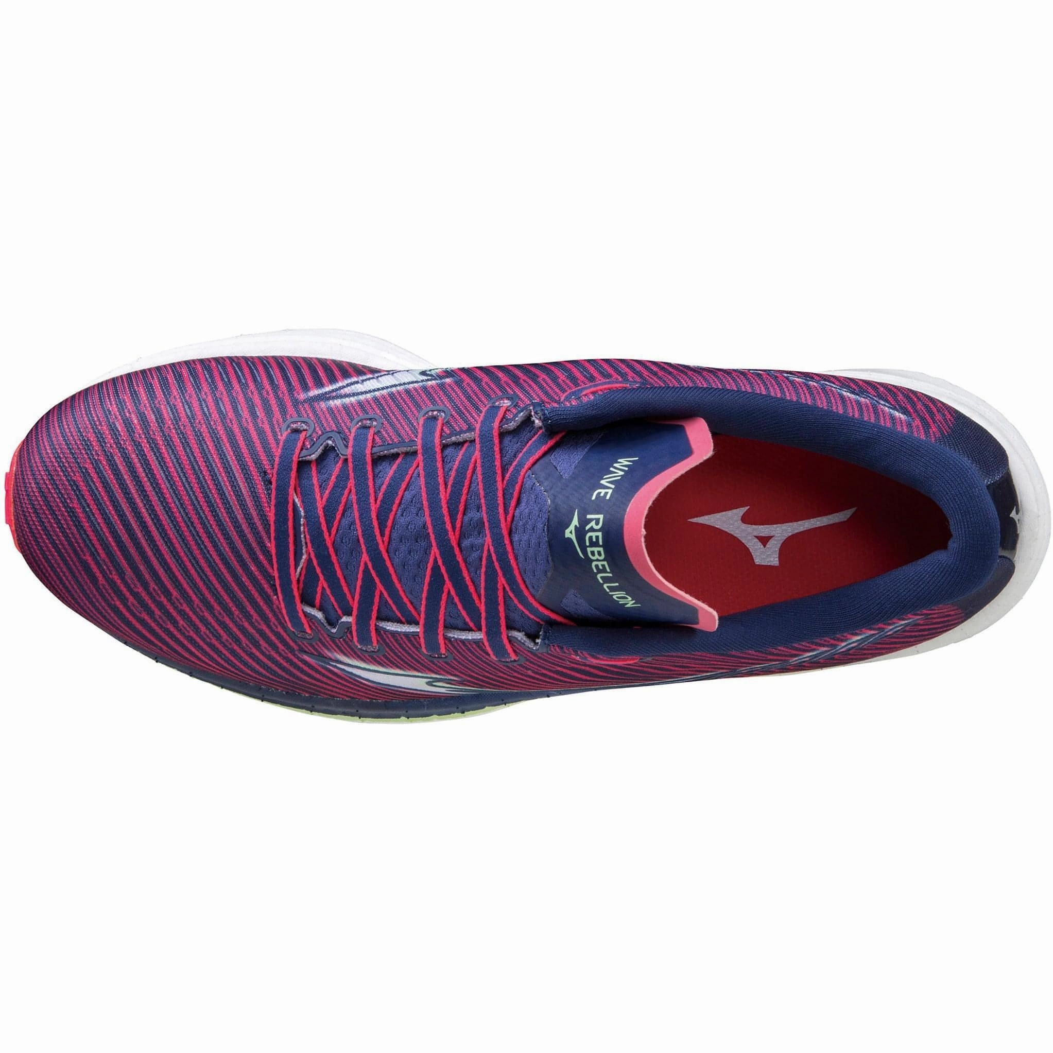 Mizuno Wave Rebellion Womens Running Shoes - Pink Performance Sneakers