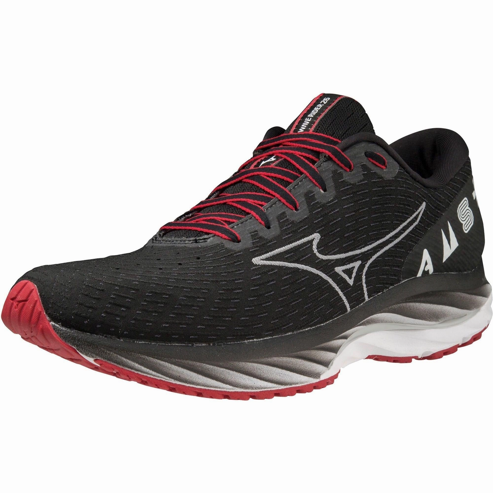 Mizuno Wave Rider 26 Amsterdam Running Shoes - Black Performance Sneakers