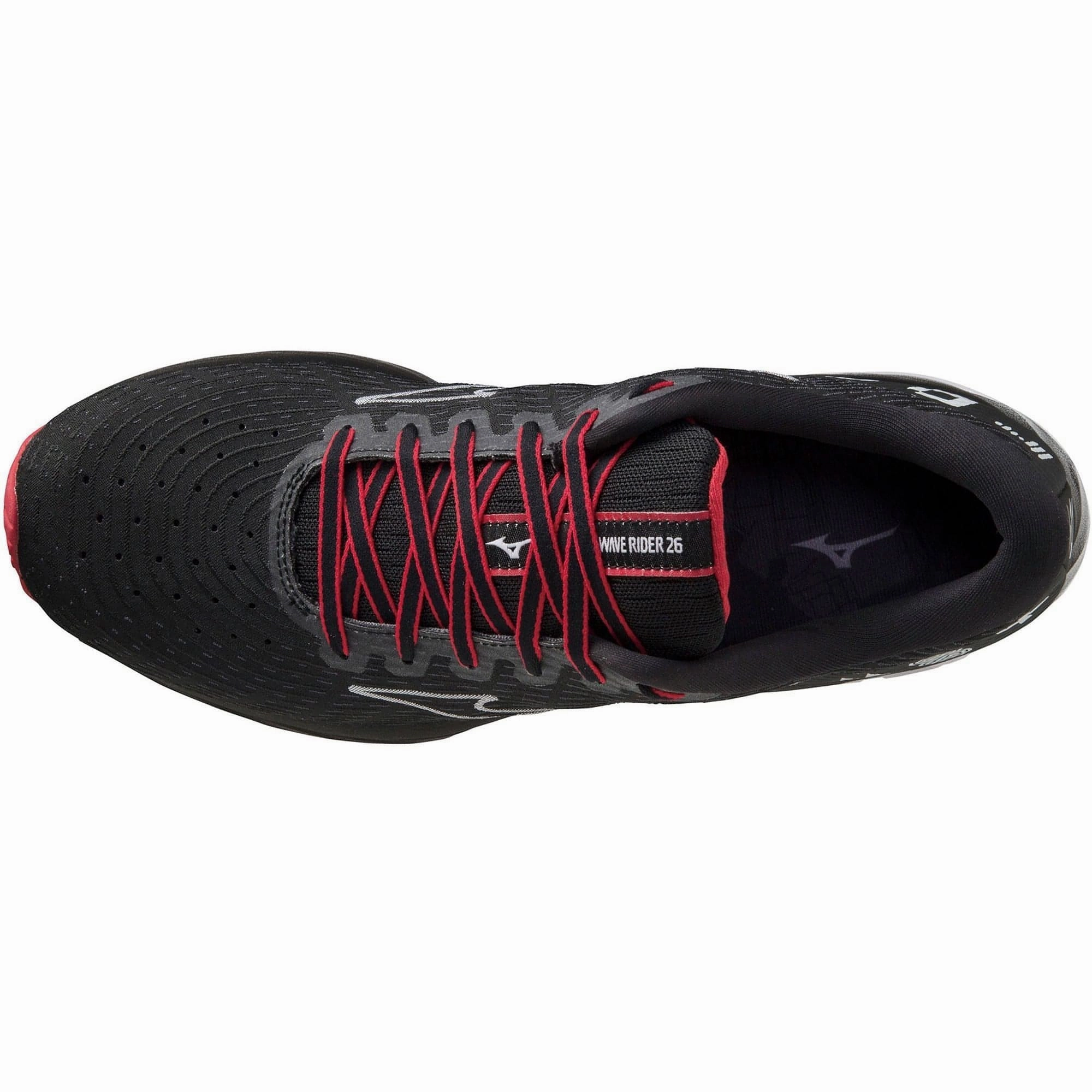 Mizuno Wave Rider 26 Amsterdam Running Shoes - Black Performance Sneakers