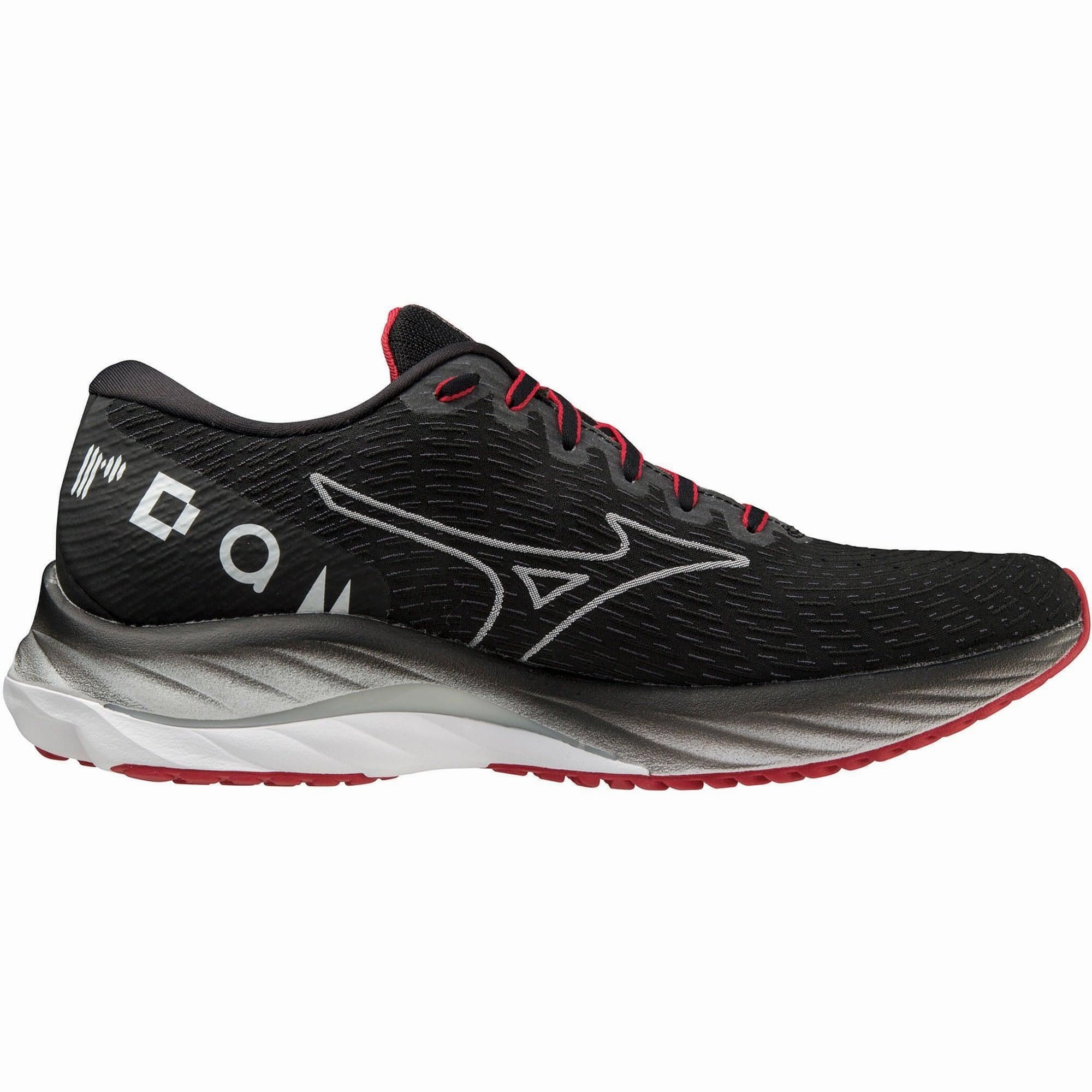 Mizuno Wave Rider 26 Amsterdam Running Shoes - Black Performance Sneakers