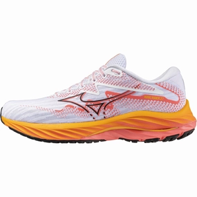 Mizuno Wave Rider 27 Womens Running Shoes - White Mizuno performance sneakers for training