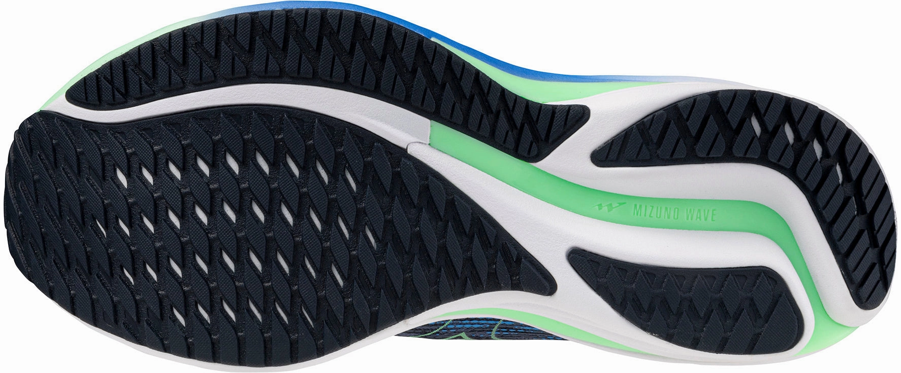 Mizuno Wave Rider 28 Mens Running Shoes - Blue Performance Sneakers