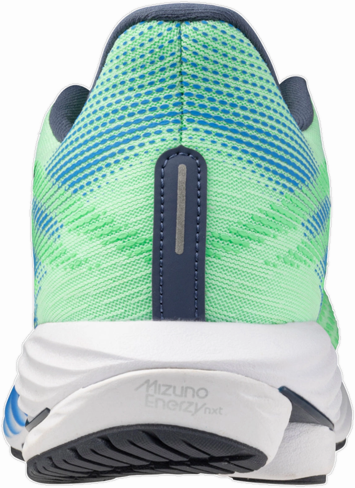 Mizuno Wave Rider 28 Mens Running Shoes - Green Performance Sneakers