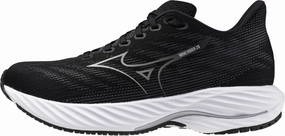 Mizuno Wave Rider 28 WIDE FIT (D) Womens Running Shoes - Black Mizuno performance sneakers for training