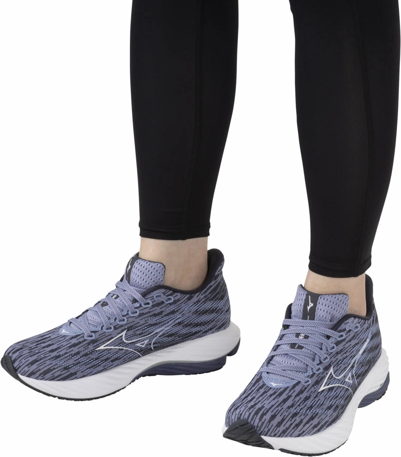 Mizuno Wave Rider 28 Womens Running Shoes - Purple Performance Sneakers