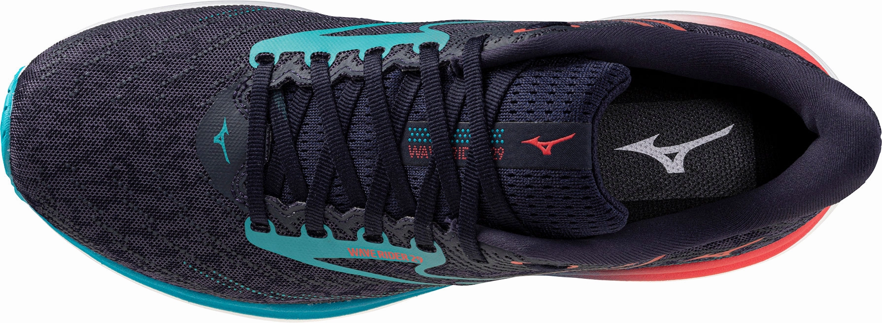 Mizuno Wave Rider 29 Mens Running Shoes - Grey Performance Sneakers