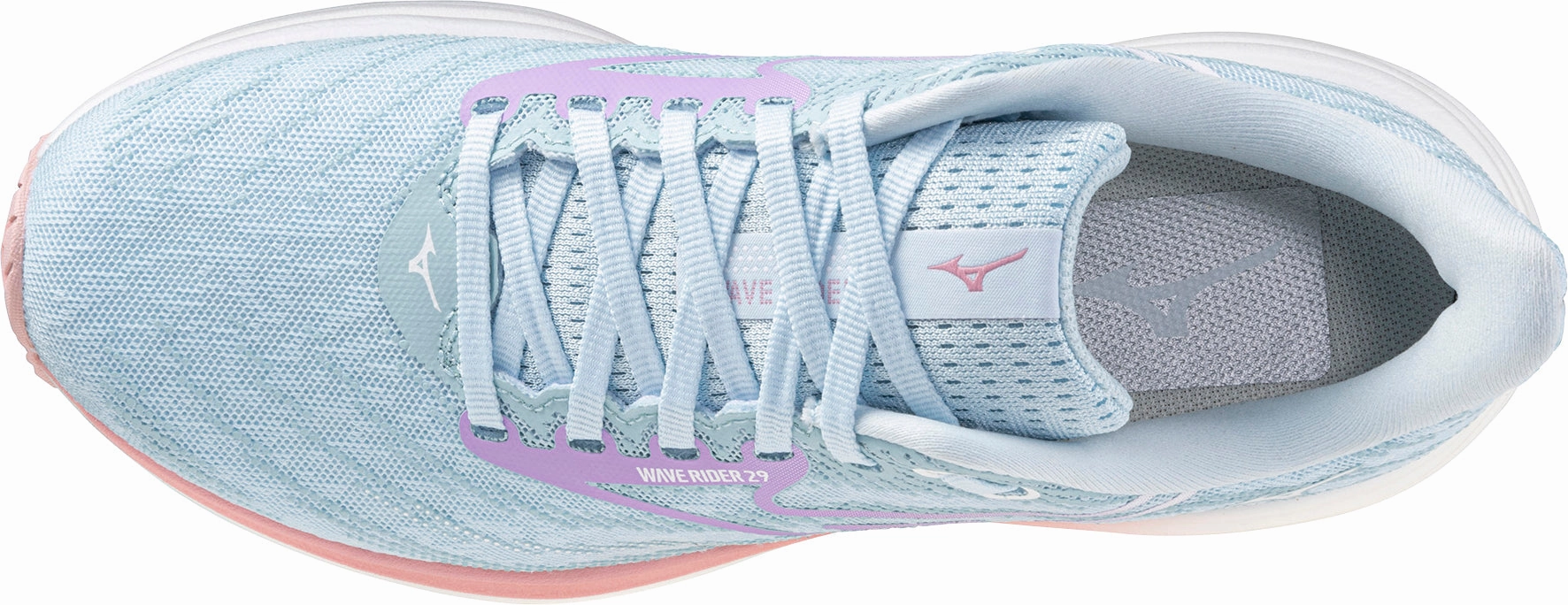 Mizuno Wave Rider 29 Womens Running Shoes - Blue Performance Sneakers