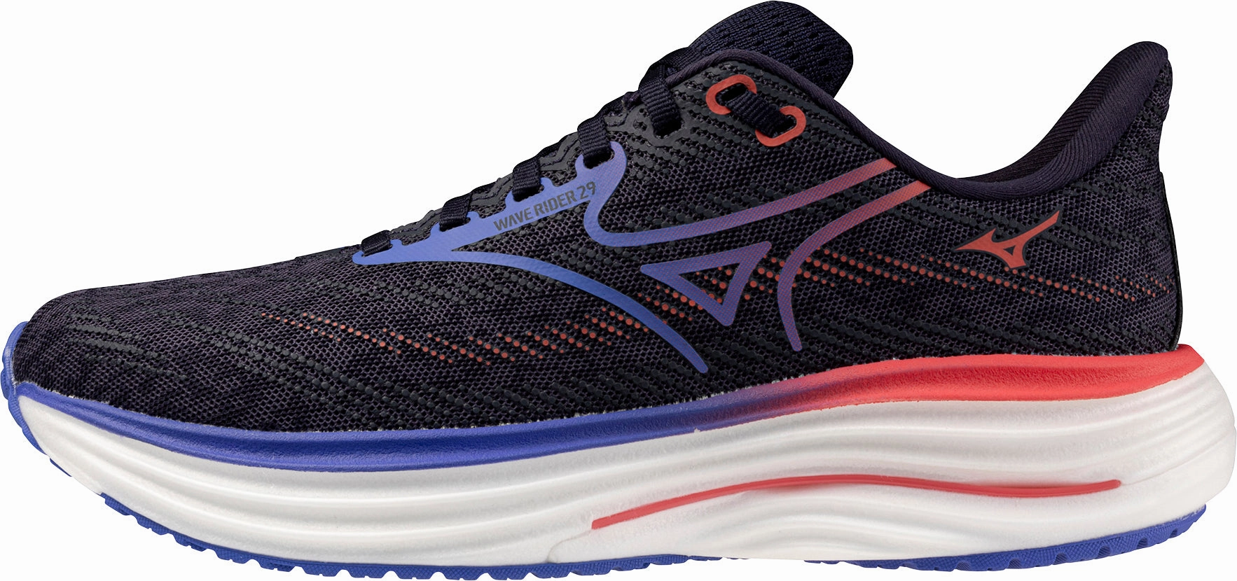 Mizuno Wave Rider 29 Womens Running Shoes - Grey Mizuno performance sneakers for training
