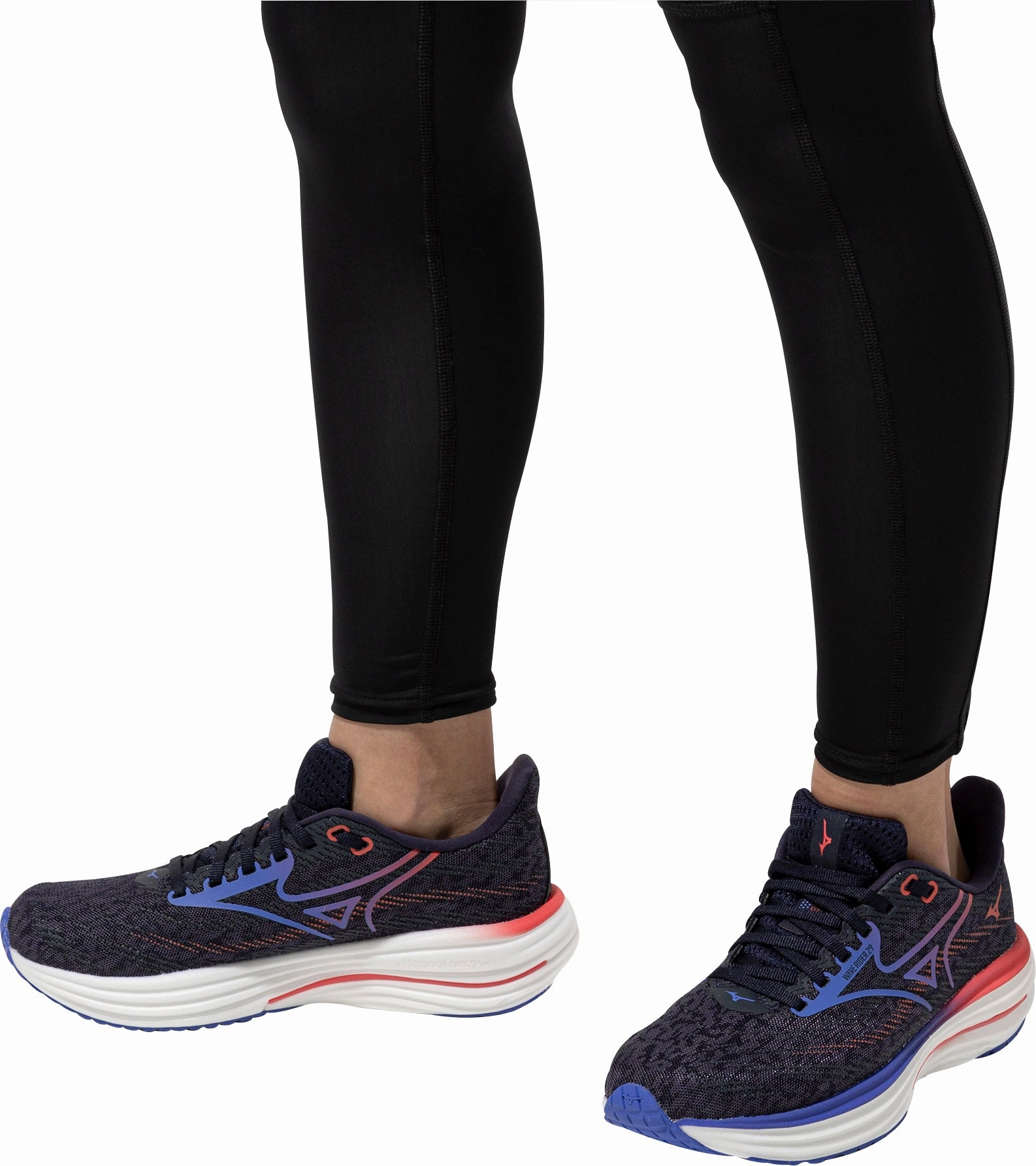 Mizuno Wave Rider 29 Womens Running Shoes - Grey Performance Sneakers