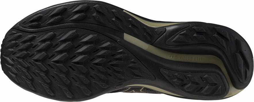Mizuno Wave Rider GORE-TEX 2 Mens Trail Running Shoes - Black Performance Sneakers