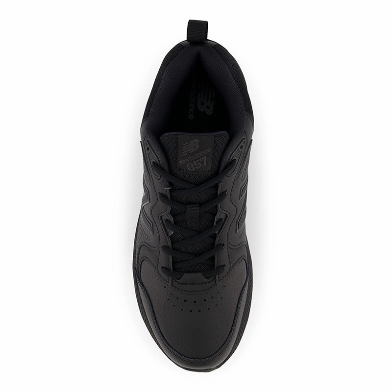MX857AB3 Slip Resistant - Black - Men's New Balance lifestyle shoes