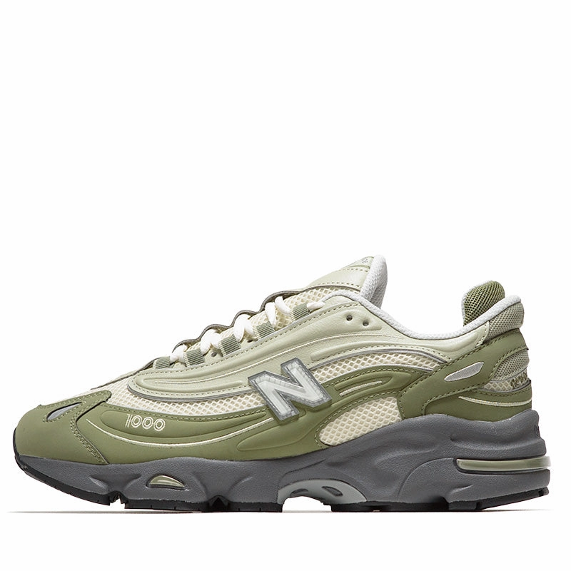 New Balance 1000 - Dark Olivine/Sea Salt New Balance casual trainers with arch support