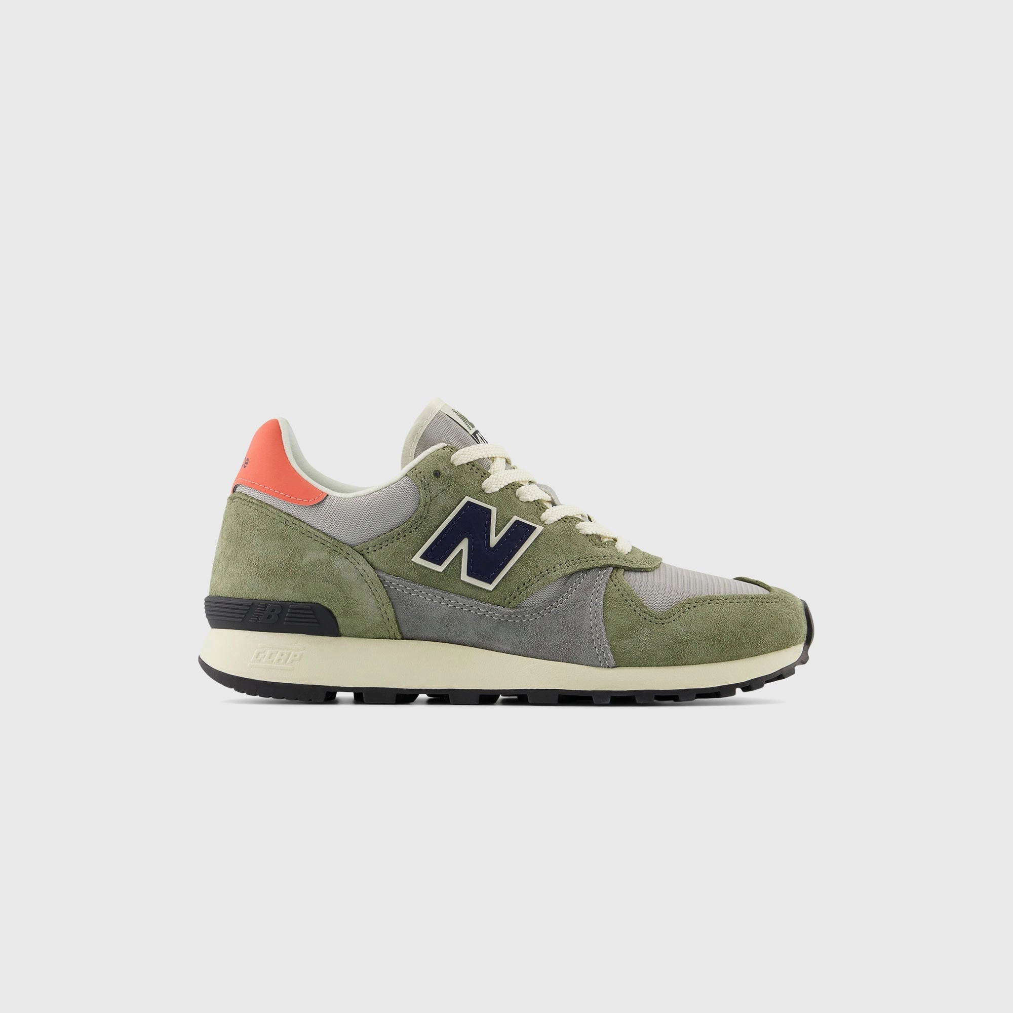 New Balance 475 - Dark Olivine / Raincloud / Drift Red new balance new release comfortable sneakers