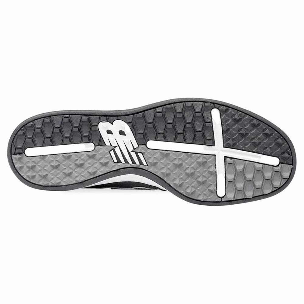 New Balance 480 Spikeless Wide (EE) Golf Shoes -Black/White Chic Platform Sneakers