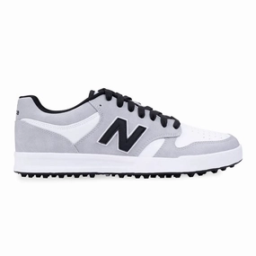 New Balance 480 Spikeless Wide (EE) Golf Shoes -Light Grey Spikeless golf footwear