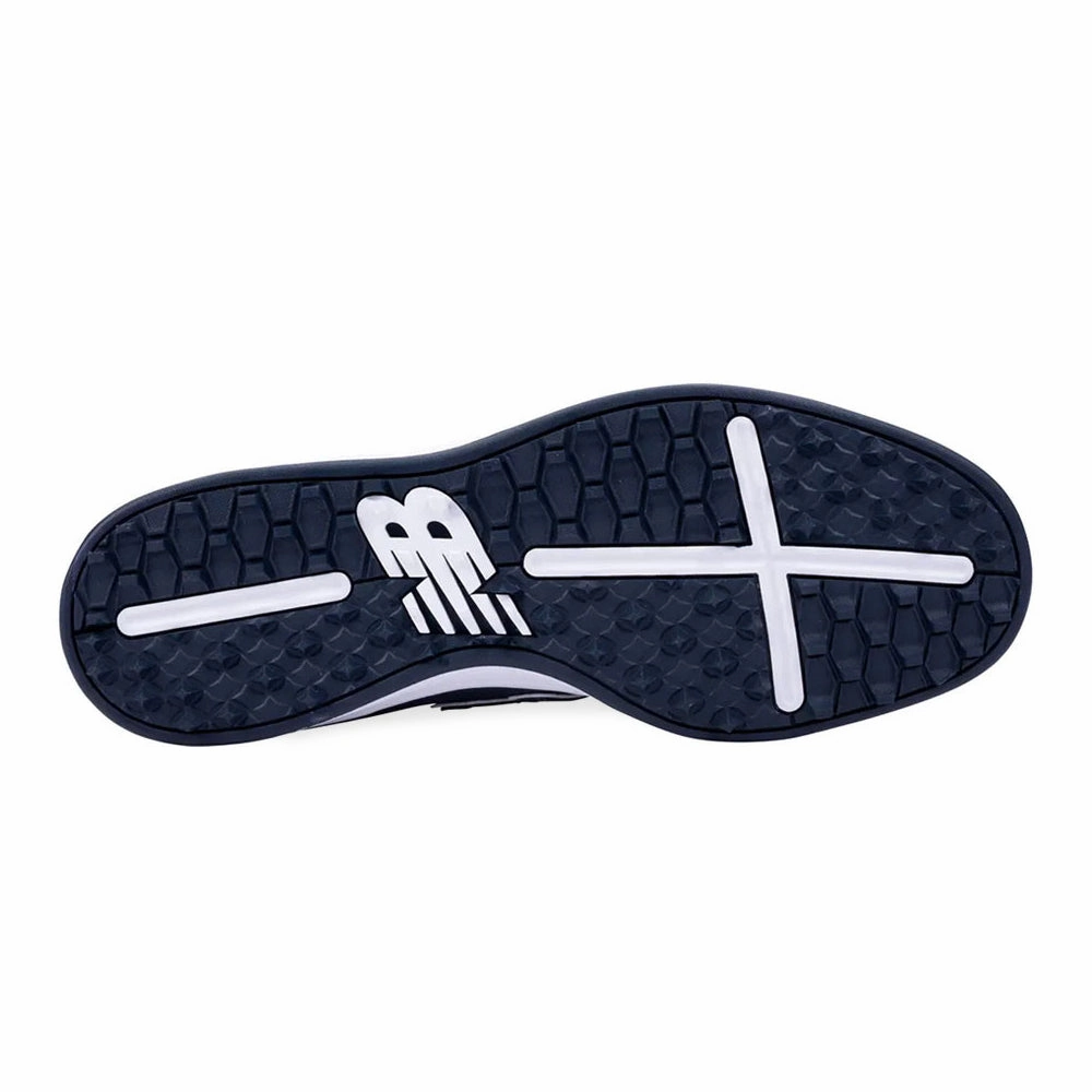 New Balance 480 Spikeless Wide (EE) Golf Shoes -Navy/White Stable Course Shoes