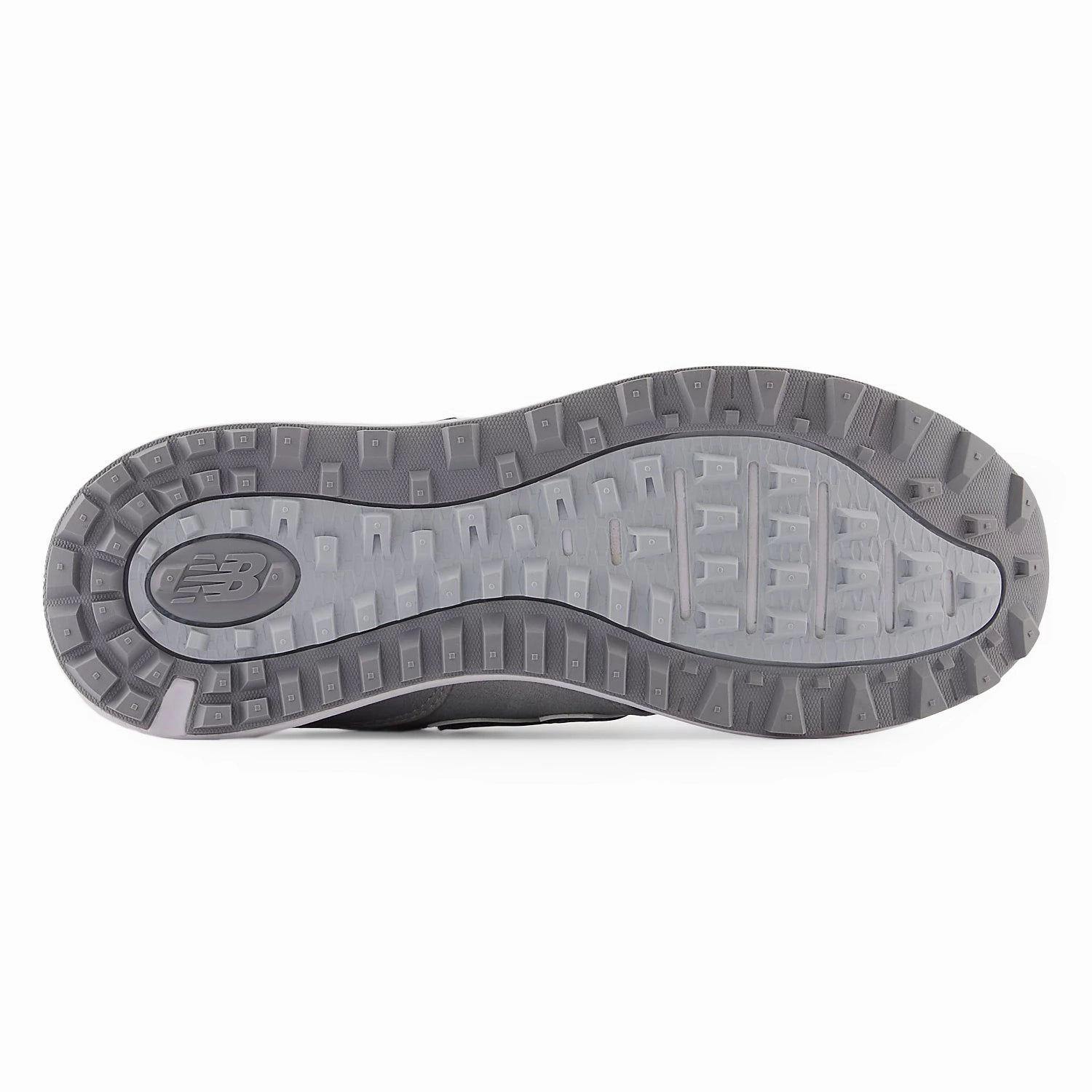 New Balance 574 Greens v2 Spikeless Wide (EE) Golf Shoes - Light Grey Stable Course Shoes